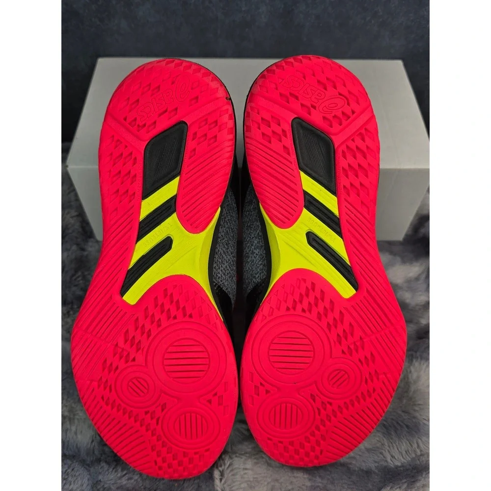 Asics Netburner Ballistic FF MT Black Pink Volleyball Shoes Women Size 9.5